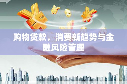 西陵购物贷款，消费新趋势与金融风险管理