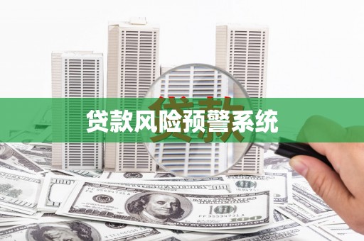 西陵贷款风险预警系统