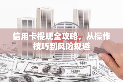 西陵信用卡提现全攻略，从操作技巧到风险规避