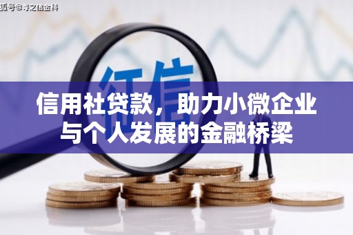 西陵信用社贷款，助力小微企业与个人发展的金融桥梁