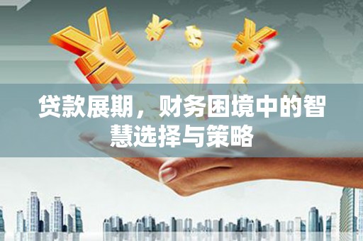 西陵贷款展期，财务困境中的智慧选择与策略