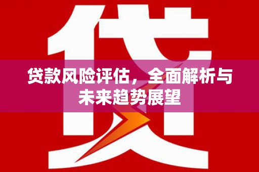 西陵贷款风险评估，全面解析与未来趋势展望