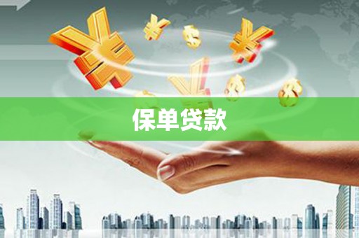 西陵保单贷款