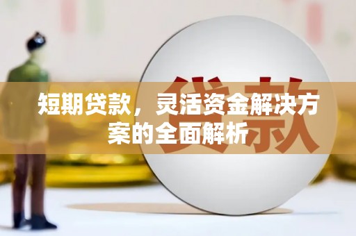 西陵短期贷款，灵活资金解决方案的全面解析