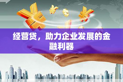 西陵经营贷，助力企业发展的金融利器