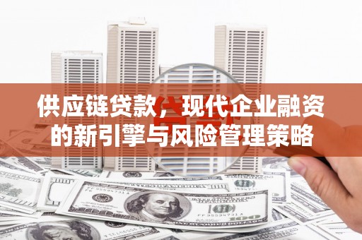 西陵供应链贷款，现代企业融资的新引擎与风险管理策略
