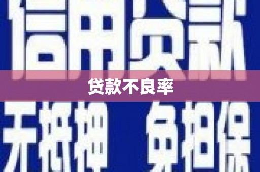 西陵贷款不良率