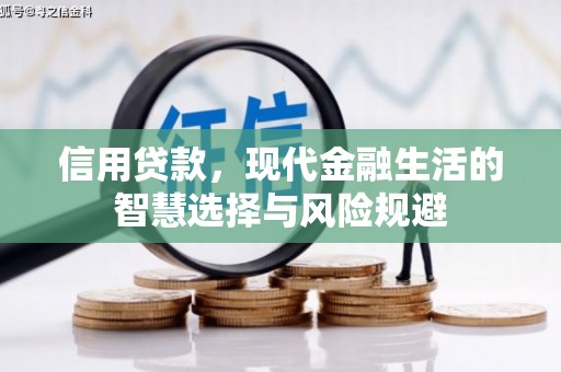 西陵信用贷款，现代金融生活的智慧选择与风险规避