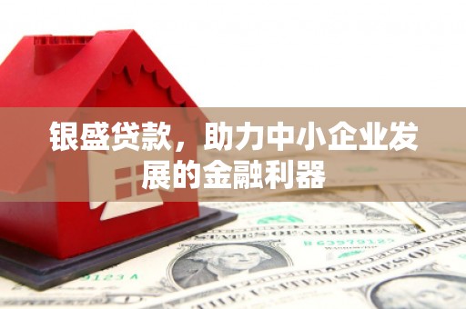 西陵银盛贷款，助力中小企业发展的金融利器