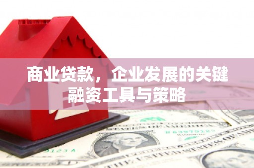 西陵商业贷款，企业发展的关键融资工具与策略
