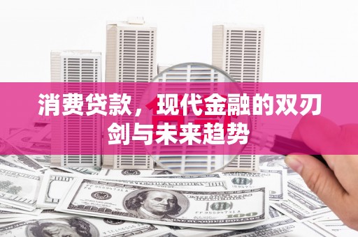 西陵消费贷款，现代金融的双刃剑与未来趋势