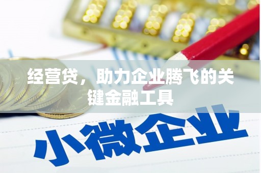 西陵经营贷，助力企业腾飞的关键金融工具