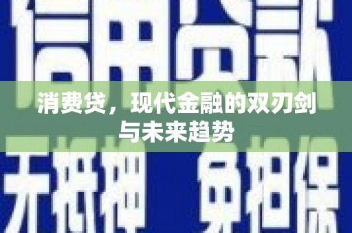 西陵消费贷，现代金融的双刃剑与未来趋势
