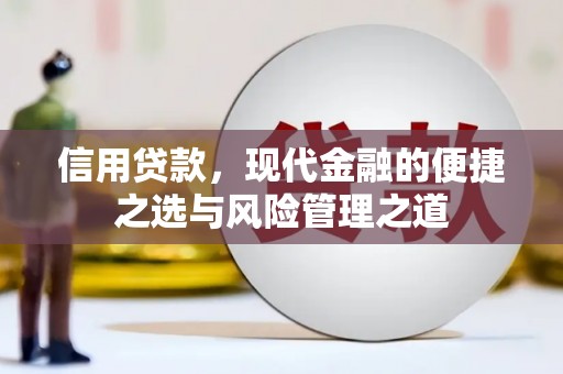 西陵信用贷款，现代金融的便捷之选与风险管理之道