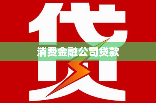 西陵消费金融公司贷款