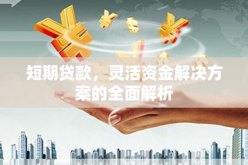 西陵短期贷款，灵活资金解决方案的全面解析