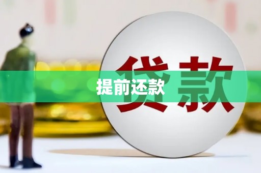 西陵提前还款