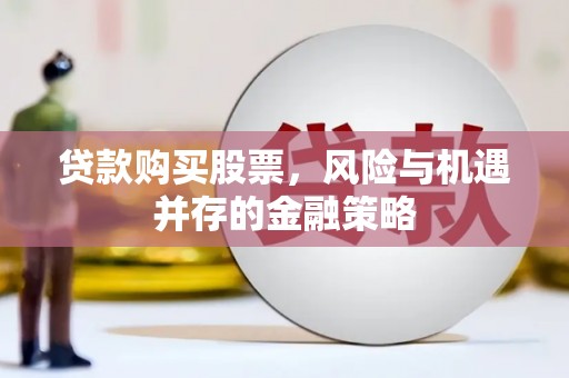 西陵贷款购买股票，风险与机遇并存的金融策略