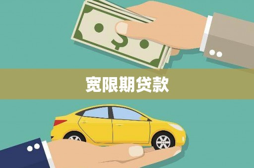 西陵宽限期贷款