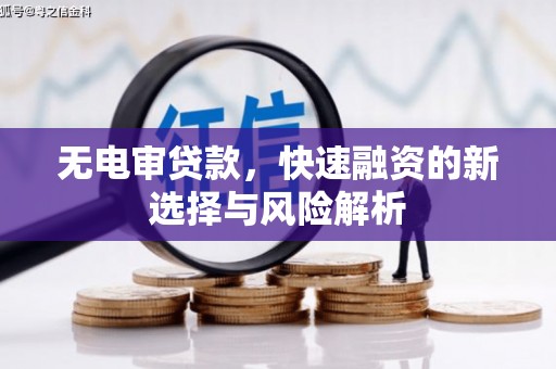 西陵无电审贷款，快速融资的新选择与风险解析