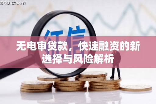西陵无电审贷款，快速融资的新选择与风险解析