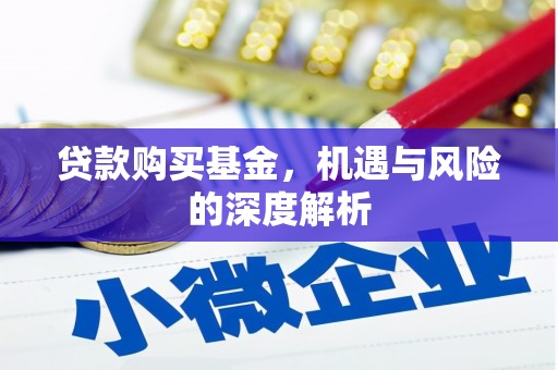 西陵贷款购买基金，机遇与风险的深度解析
