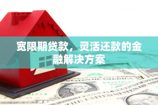 西陵宽限期贷款，灵活还款的金融解决方案