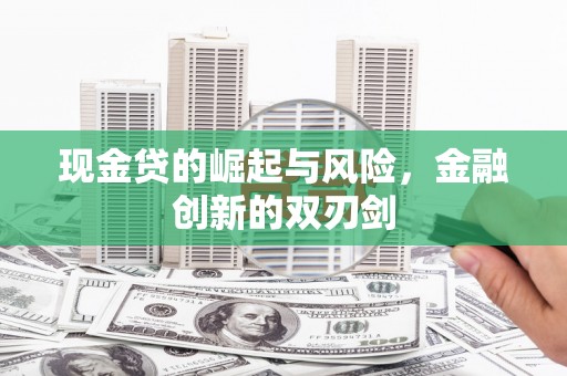 西陵现金贷的崛起与风险，金融创新的双刃剑