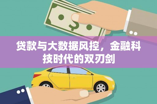 西陵贷款与大数据风控，金融科技时代的双刃剑