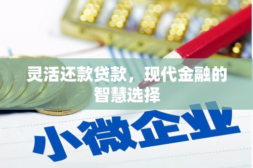 西陵灵活还款贷款，现代金融的智慧选择