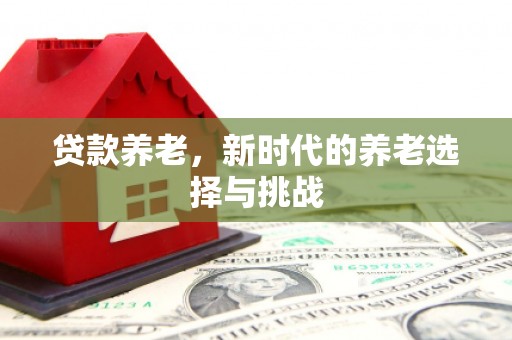 西陵贷款养老，新时代的养老选择与挑战