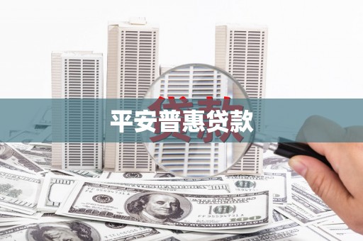西陵平安普惠贷款