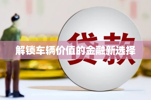 西陵解锁车辆价值的金融新选择