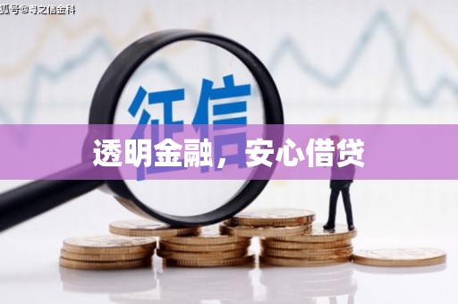 西陵透明金融，安心借贷