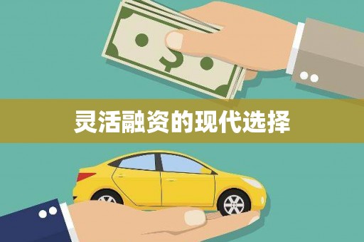 西陵灵活融资的现代选择