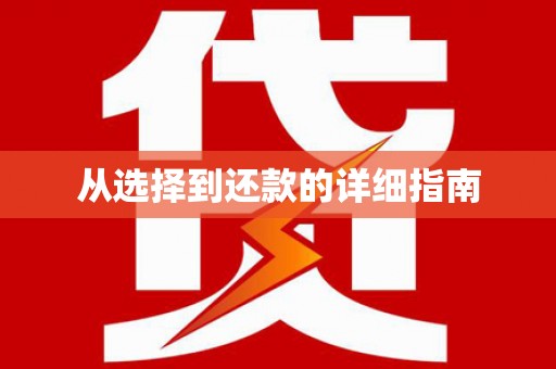 西陵从选择到还款的详细指南