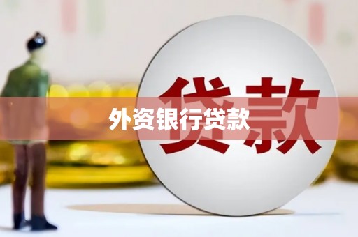 西陵外资银行贷款