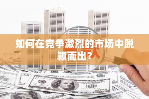 西陵如何在竞争激烈的市场中脱颖而出？