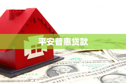 西陵平安普惠贷款