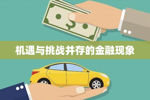 西陵机遇与挑战并存的金融现象