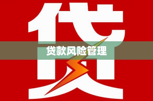 西陵贷款风险管理