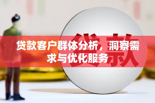 西陵贷款客户群体分析，洞察需求与优化服务